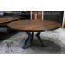 Large Diameter Solid Wood Round Dining Tables and Tops,  Custom Top Builder with Base Options