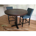 Custom Round Table Top Builder with Many Base Options - Smaller Diameter Solid Wood Dining, Kitchen and Cafe Tables