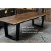 Live Edge Black Walnut Dining and Conference Table Configurator - Custom Fabricate your Solid Wood Table in any Size