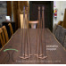 Custom Hairpin Table Legs - Steel and Stainless set of Four