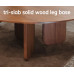 Fabricate your Large Diameter Solid Wood Round Dining Table or Table-Top,  Custom Table Builder