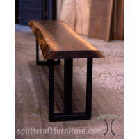 Live Edge Walnut Console Table and Bench Configurator