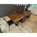 Quick Ship Live Edge Black Walnut Dining and Conference Table Configurator - Fabricate your Solid Wood Table