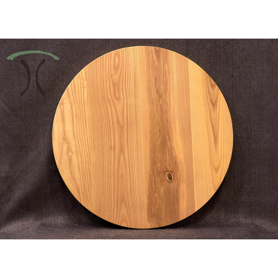 Custom Handcrafted Round Ash Table Top 27 3003 Solid Ash Round Cafe Or End Table Top