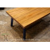 Custom Wide Plank Solid Wood Dining and Conference Table Builder with Leg and Hardwood Options