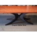 Custom Wide Plank Solid Wood Dining and Conference Table Builder with Leg and Hardwood Options