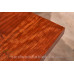 Bubinga Wide Plank Dining Table with Custom Base - Made in the USA - Free Shipping