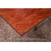 Bubinga Wide Plank Dining Table with Custom Base - Made in the USA - Free Shipping