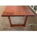 Custom Wide Plank Solid Wood Dining and Conference Table Builder with Leg and Hardwood Options