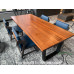 Sapele Plank Style Solid Wood Dining Table Builder - Free Shipping Sapele Plank Style Solid Wood Dining Table Builder - Free Shipping