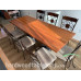 Sapele Plank Style Solid Wood Dining Table Builder - Free Shipping Sapele Plank Style Solid Wood Dining Table Builder - Free Shipping