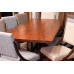 Bubinga Wide Plank Dining Table with Custom Base - Made in the USA - Free Shipping
