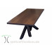 Custom Wide Plank Solid Wood Dining and Conference Table Builder with Leg and Hardwood Options