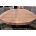 Oval White Oak Dining Table with Custom Legs - Made in the USA - Free Shipping
