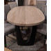 Oval White Oak Dining Table with Custom Legs - Made in the USA - Free Shipping